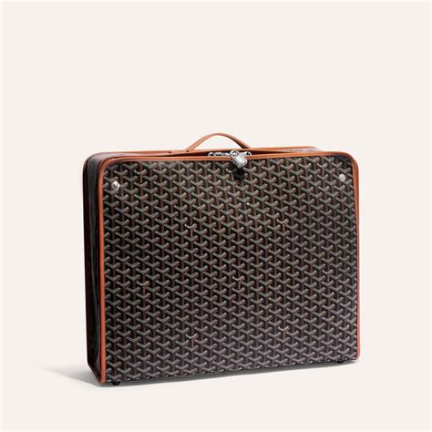 relpica of the caravelle suitcase by goyard